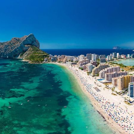 Apartamento En Calpe, Playa De La Fossa, Primera Linea, Aa Esterno foto